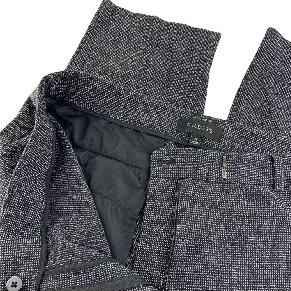 Talbots High Waisted Slim Trousers - Picture 4 of 6